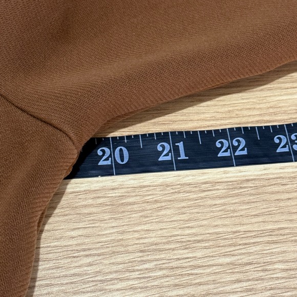 XCVI Hanford Moto Jacket Womens sz M Brown Asymmetrical chic western boho - Picture 6 of 9